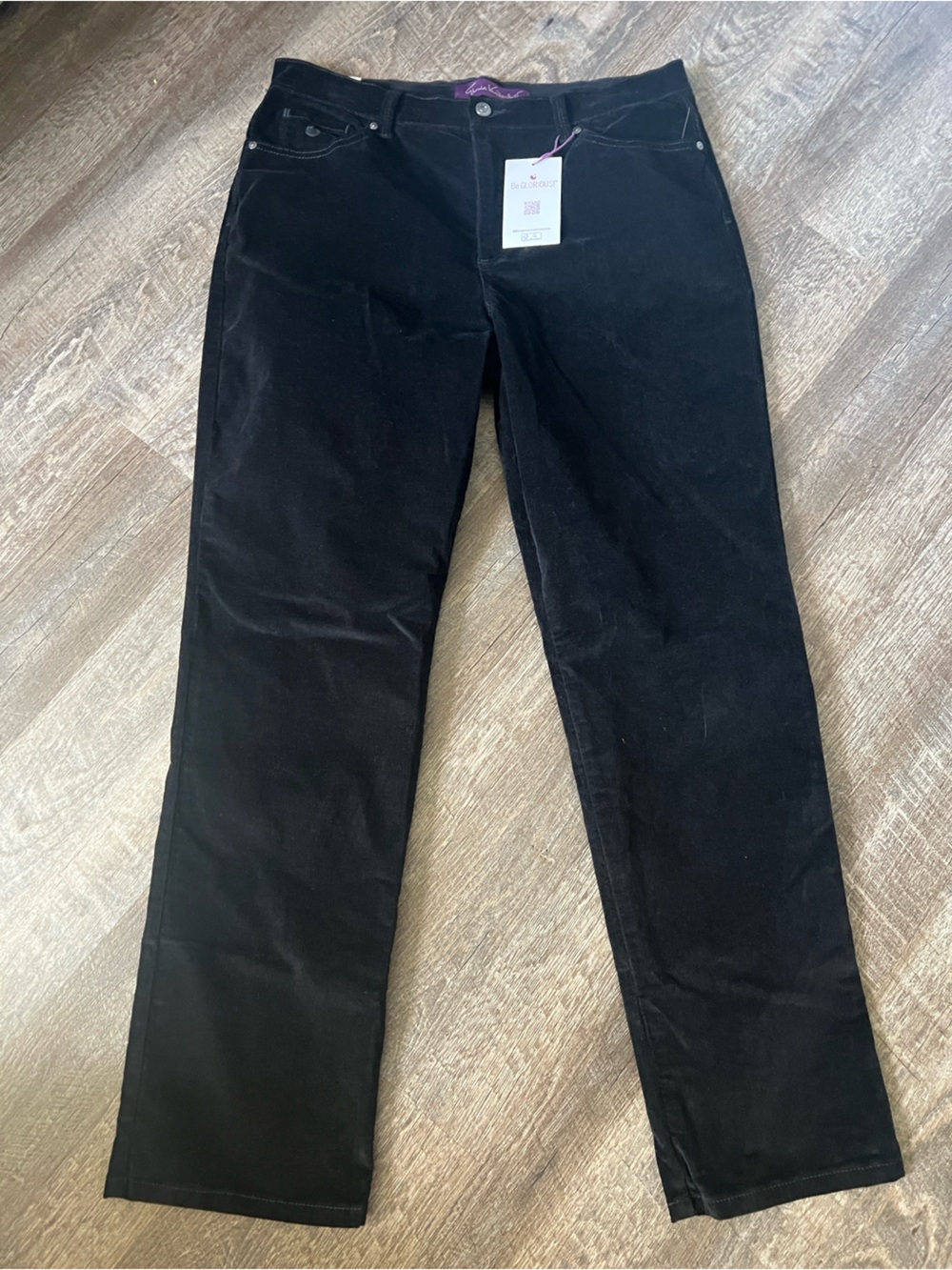Gloria Vanderbilt Amanda Corduroy‎ 5 Pocket Jeans-Size 14 Average